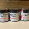 Ascanium Keto ACV Gummies 1500mg LowSugar LowCarbs Apple Cider Vinegar 60 3 Pack