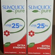 Slimquick Pure EXTRA STRENGTH- 60 Tablets- *2PK*  Exp:06/2025