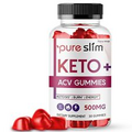 Pure Slim Keto ACV gummies, Pure Slim Gummies Maximum Strength Official (1 Pack)