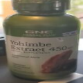 GNC Herbal Plus Yohimbe Extract 450mg Traditional Male Herbs 100 ct. EXP  04/25+