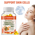 Omega-7 Complete 2000mg- Organic Sea Buckthorn Oil- Cardiovascular Health 120pcs