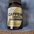 Caffeine Pills 200mg  250 Tablets  Vegetarian Carlyle exp 07/2026