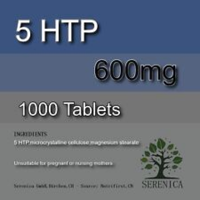 5 HTP Supplement 600mg Serotonin Insomnia Advanced x 1000 Tablets