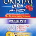 Uristat Ultra UTI Pain Relief Tablets Fast Urinary Tract Infection Relief of ...