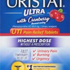 Uristat Ultra UTI Pain Relief Tablets Fast Urinary Tract Infection Relief of ...