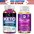 Keto ACV Gummies Weight Loss Belly Fat Night Time Fat burner Weight Loss Pills