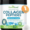 Collagen Peptides Powder Unflavored - Hydrolyzed Collagen Protein Powder Type 1,