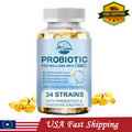 Prebiotic & Probiotics Capsules, 100 Billion CFU, Constipation & Bloating Relief