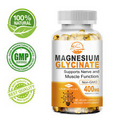 Magnesium 60 Softgels High Absorption Magnesium Glycinate Softgels Reduce Stress