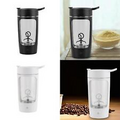 Electric Protein Shaker Bottle Meal Replacement Shakes for Travel Yoga Gym