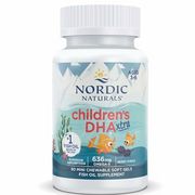 Nordic Naturals, Children's DHA Xtra, 636mg Omega-3, with EPA and DHA, 90 Softgels, Lab-Tested, Vegetarian, SOYA Free, Gluten Free, Non-GMO