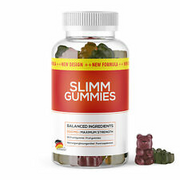 Slimm Gummies | Gummies mit natürlichem Pflanzenaroma -  60 Gummies Inhalt
