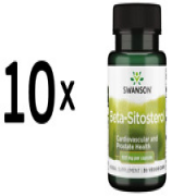 (300 g, 273,63 EUR/1Kg) 10 x (Swanson Beta-Sitosterol, 320mg - 30 vcaps)