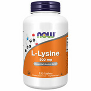 Now Foods, L-Lysine, 500mg, 250 Tabletten - Blitzversand