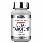 SCITEC NUTRITION BETA CAROTENE 90 CAPS - Antioxidans Zellschutz, Hautgesundheit
