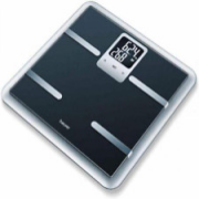 Beurer BG 40 digitale Körperanalysewaage aus Sicherheitsglas, Körperfettmessung