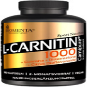 BIOMENTA L-Carnitin 1000 – 180 L Carnitin Kapseln - 1.000 Mg Carnipure/Tag