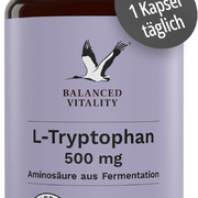 L-Tryptophan Hochdosiert - 500 Mg Tryptophan Je Kapsel - 240 Vegane Kapseln