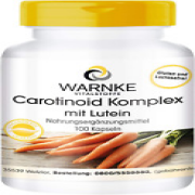 Carotinoid Komplex - Lutein + Zeaxanthin + Beta-Carotin + Lycopin - 100 Kapseln