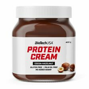 Biotech USA Protein Creme 400g Cocoa-Hazelnut Geschmack Glutenfrei Kein Zucker