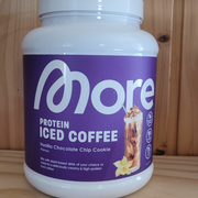 More Nutrition Protein Iced Coffee Chocolate Chip Cookie NEU & OVP