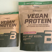 (21,16€/kg)BioTech USA Vegan Protein 2 kg(2000g)+Bonus 500g Laktosefrei Protein