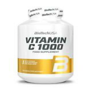 BioTechUSA Vitamin C 1000mg Tabletten L-ASCORBINSÄURE Säure Kalt Fl Immune 3 Gr