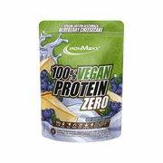 IronMaxx 100 % Vegan Protein ZERO, 500 g Beutel, Blueberry Cheesecake