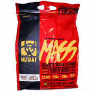 (10,59 EUR/kg) Mutant Mass 6800g Beutel Weight Gainer Kohlenhydrate Eiweiß