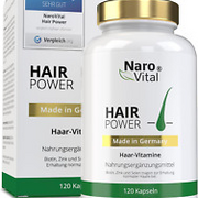Narovital Haar-Vitamine - Hochdosiert Mit Biotin, Zink, Selen, OPC, Hirse-Extrak