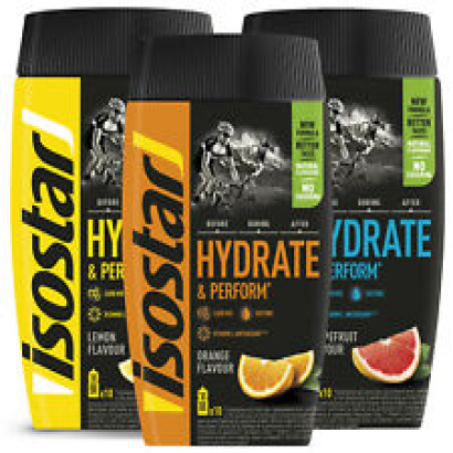 Isostar Hydrate & Perform Sports Drink 3x400g Dose