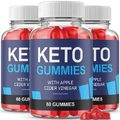 (3 Pack) Kickin Keto Gummies Advanced Strength Formula, Vegan Kickin Keto ACV Kicking Keto Gummies (180 Gummies)