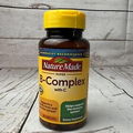 Nature Made Super B-Complex Vitamin C Folic Acid 60 Tablets Vegetarian