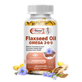 120 pcs Flaxseed Oil Omega 3-6-9 Promotes Healthy Skin & Maintain Heart Health