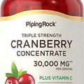 Cranberry 30,000 Mg Vitamin C 200 Mg Urinary Tract Immune Health, 150 Capsules