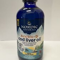 Nordic Naturals Arctic CLO - 100% Wild Cod Liver Oil with Vitamin D, Lemon, 8 Oz
