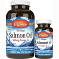 Carlson Norwegian Salmon Oil 500 mg 180 + 50 free Sgels