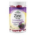 Swanson Zinc Gummies - Elderberry 15 mg 60 Gummies