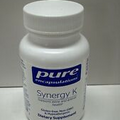 Pure Encapsulations Synergy K 120 Capsules Exp 03/2025