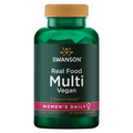 Swanson Real Food Multi Women's Daily Vitamin Vegetable Capsules, 90 Count