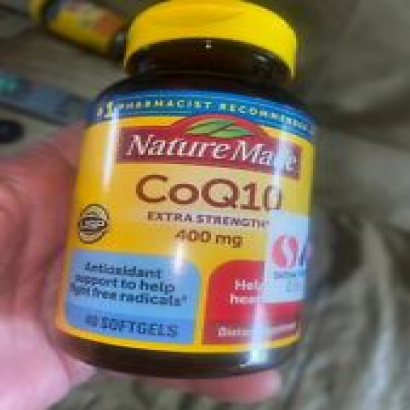 Nature Made CoQ10 Extra Strength 400 mg. 40 Softgels, Expires 6/26