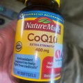 Nature Made CoQ10 Extra Strength 400 mg. 40 Softgels, Expires 6/26
