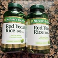 (2) NATURE'S BOUNTY Red Yeast Rice 600 mg  EXP 9/2027 250 Ct each bottle 500 tot