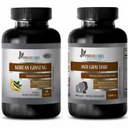 Anti-aging day and - KOREAN GINSENG – ANTI GRAY HAIR COMBO - saw palmetto caps