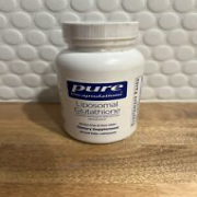 Pure Encapsulations Liposomal Glutathione | 60 Softgel Capsules | Exp 6/24
