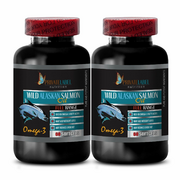 brain health supplement - WILD ALASKAN SALMON OIL - omega 3 supplements 2B