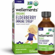 Kids Wellements Elderberry Immune Syrup (4fl oz)
