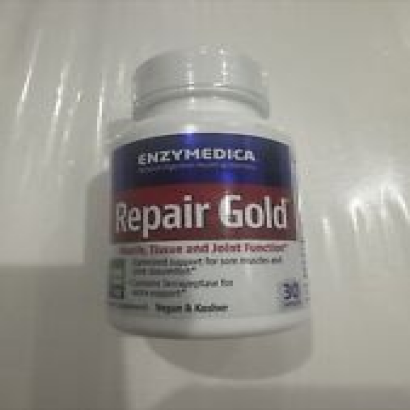 Enzymedica Repair Gold 30 Capsules Casein-Free, Dairy-Free, Egg-Free, FREESHIP⭐️