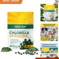 Sunlit Best Organic Burst Chlorella Spirulina 500 Tablets - Immune Support & ...