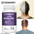 Biotin Capsules 10000mcg - Max Strength, Hair Growth, Strong Nails, Healthy Skin